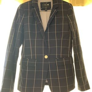 JCrew Windowpane Jacket